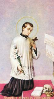 Sv. Alojz Gonzga, rehonk